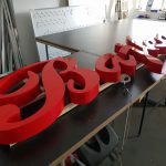 napis 3d
